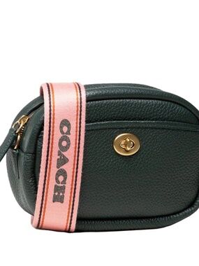 Coach Camera Bag in Amazon Green